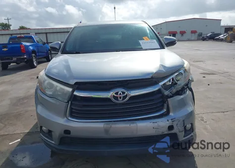 2016 Toyota Highlander Le/Le Plus из США, поврежденный, VIN 5TDZKRFH1GS169695
